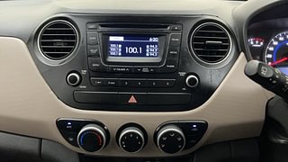 Used 2013 Hyundai Grand i10 Asta 1.2 Kappa VTVT Petrol Manual interior MUSIC SYSTEM & AC CONTROL VIEW