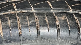 Used 2024 Maruti Suzuki S-Presso Vxi Plus Petrol Manual tyres LEFT REAR TYRE TREAD VIEW
