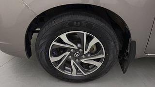Used 2022 Toyota Innova Crysta 2.4  VX 8 STR Diesel Manual tyres LEFT FRONT TYRE RIM VIEW