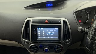 Used 2013 Hyundai i20 Magna 1.2 Petrol Manual interior MUSIC SYSTEM & AC CONTROL VIEW