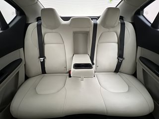 Used 2024 Tata Tigor Revotron XZ+ Petrol Manual interior REAR SEAT CONDITION VIEW