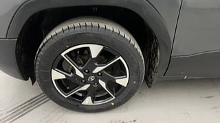 Used 2021 Tata Punch Creative AMT Dual Tone Petrol Automatic tyres LEFT FRONT TYRE RIM VIEW