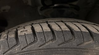 Used 2012 Hyundai i10 Sportz 1.2 AT Kappa2 Petrol Automatic tyres LEFT FRONT TYRE TREAD VIEW