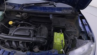 Used 2017 Renault Kwid CLIMBER 1.0 Petrol Manual engine ENGINE LEFT SIDE HINGE & APRON VIEW