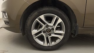 Used 2024 Tata Tigor Revotron XZ+ Petrol Manual tyres LEFT FRONT TYRE RIM VIEW