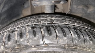 Used 2024 Tata Tigor Revotron XZ+ Petrol Manual tyres RIGHT FRONT TYRE TREAD VIEW