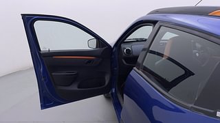Used 2017 Renault Kwid CLIMBER 1.0 Petrol Manual interior LEFT FRONT DOOR OPEN VIEW