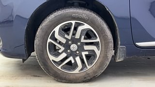 Used 2022 Maruti Suzuki Baleno Delta AMT Petrol Petrol Automatic tyres LEFT FRONT TYRE RIM VIEW