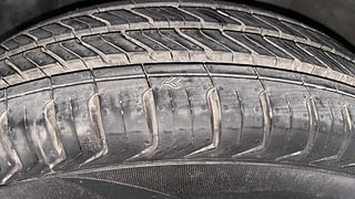 Used 2017 Renault Kwid CLIMBER 1.0 Petrol Manual tyres LEFT FRONT TYRE TREAD VIEW