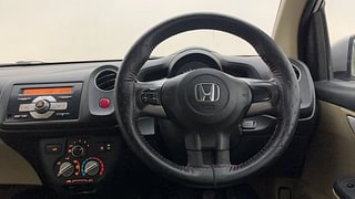Used 2015 Honda Brio VX MT Petrol Manual interior STEERING VIEW