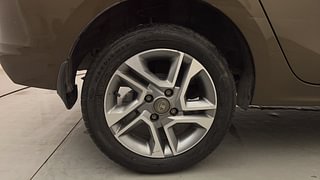 Used 2024 Tata Tigor Revotron XZ+ Petrol Manual tyres RIGHT REAR TYRE RIM VIEW