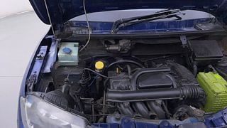Used 2017 Renault Kwid CLIMBER 1.0 Petrol Manual engine ENGINE RIGHT SIDE HINGE & APRON VIEW
