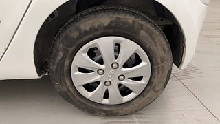 Used 2012 Hyundai i10 Sportz 1.2 AT Kappa2 Petrol Automatic tyres LEFT REAR TYRE RIM VIEW