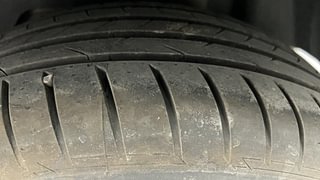 Used 2019 Ford Figo Titanium Blu Petrol Manual tyres LEFT REAR TYRE TREAD VIEW