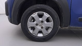 Used 2017 Renault Kwid CLIMBER 1.0 Petrol Manual tyres LEFT FRONT TYRE RIM VIEW