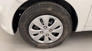 Used 2012 Hyundai i10 Sportz 1.2 AT Kappa2 Petrol Automatic tyres LEFT FRONT TYRE RIM VIEW