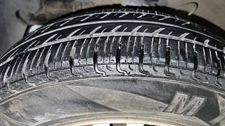 Used 2021 Hyundai New Santro 1.1 Sportz Executive CNG Petrol+cng Manual tyres LEFT FRONT TYRE TREAD VIEW