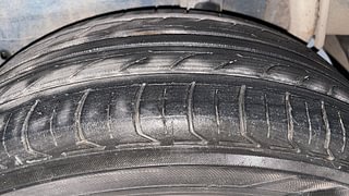 Used 2014 Maruti Suzuki Celerio VXI AMT Petrol Automatic tyres LEFT REAR TYRE TREAD VIEW