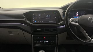 Used 2022 Volkswagen Taigun Topline 1.0 TSI MT Petrol Manual interior MUSIC SYSTEM & AC CONTROL VIEW