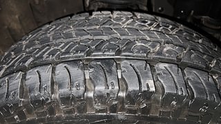Used 2022 Mahindra Thar LX 4 STR Hard Top Petrol MT 4WD Petrol Manual tyres RIGHT FRONT TYRE TREAD VIEW