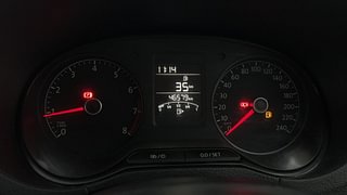 Used 2016 Volkswagen Ameo [2016-2020] Comfortline 1.2L (P) Petrol Manual interior CLUSTERMETER VIEW