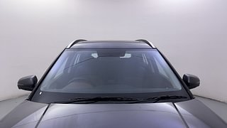 Used 2021 Hyundai Alcazar Platinum (O) 6 STR 2.0 Petrol AT Petrol Automatic exterior FRONT WINDSHIELD VIEW