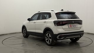 Used 2022 Volkswagen Taigun Topline 1.0 TSI MT Petrol Manual exterior LEFT REAR CORNER VIEW