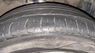 Used 2014 Maruti Suzuki Celerio VXI AMT Petrol Automatic tyres RIGHT FRONT TYRE TREAD VIEW