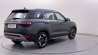 Used 2021 Hyundai Alcazar Platinum (O) 6 STR 2.0 Petrol AT Petrol Automatic exterior RIGHT REAR CORNER VIEW