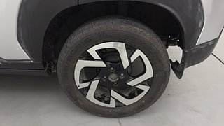 Used 2022 Nissan Magnite XV Premium Turbo CVT Petrol Automatic tyres LEFT REAR TYRE RIM VIEW