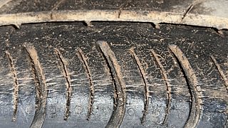 Used 2021 Honda Amaze VX MT 1.2 Petrol Petrol Manual tyres LEFT FRONT TYRE TREAD VIEW
