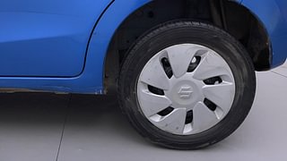 Used 2014 Maruti Suzuki Celerio VXI AMT Petrol Automatic tyres LEFT REAR TYRE RIM VIEW