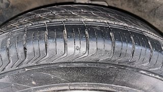 Used 2014 Maruti Suzuki Celerio VXI AMT Petrol Automatic tyres LEFT FRONT TYRE TREAD VIEW