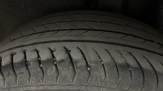 Used 2022 Volkswagen Taigun Topline 1.0 TSI MT Petrol Manual tyres LEFT REAR TYRE TREAD VIEW