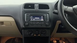 Used 2016 Volkswagen Ameo [2016-2020] Comfortline 1.2L (P) Petrol Manual interior MUSIC SYSTEM & AC CONTROL VIEW