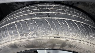 Used 2022 Nissan Magnite XV Premium Turbo CVT Petrol Automatic tyres LEFT FRONT TYRE TREAD VIEW