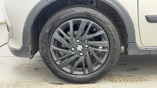 Used 2022 Maruti Suzuki Celerio ZXI Plus Petrol Manual tyres LEFT FRONT TYRE RIM VIEW