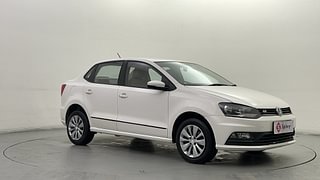 Used 2016 Volkswagen Ameo [2016-2020] Comfortline 1.2L (P) Petrol Manual exterior RIGHT FRONT CORNER VIEW