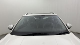 Used 2022 Volkswagen Taigun Topline 1.0 TSI MT Petrol Manual exterior FRONT WINDSHIELD VIEW