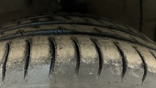 Used 2014 Maruti Suzuki Celerio VXi AMT Petrol Automatic tyres LEFT FRONT TYRE TREAD VIEW