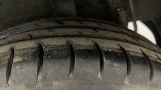 Used 2014 Maruti Suzuki Celerio VXi AMT Petrol Automatic tyres LEFT REAR TYRE TREAD VIEW