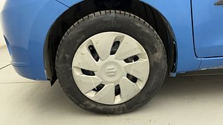 Used 2014 Maruti Suzuki Celerio VXi AMT Petrol Automatic tyres LEFT FRONT TYRE RIM VIEW