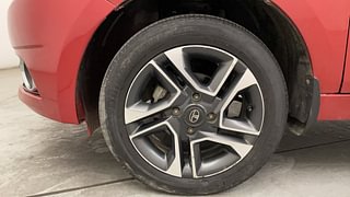 Used 2019 Tata Tiago Revotron XZ Plus Petrol Manual tyres LEFT FRONT TYRE RIM VIEW