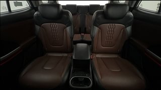 Used 2022 Hyundai Alcazar Signature (O) 6 STR 1.5 Diesel AT Diesel Automatic interior REAR SEAT CONDITION VIEW