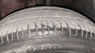 Used 2019 Tata Tiago Revotron XZ Plus Petrol Manual tyres LEFT FRONT TYRE TREAD VIEW