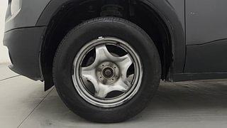 Used 2021 Tata Punch Accomplished Dazzle Pack MT Petrol Manual tyres LEFT FRONT TYRE RIM VIEW