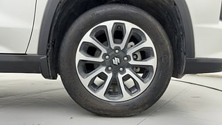 Used 2024 Maruti Suzuki Grand Vitara Zeta Smart Hybrid Petrol Manual tyres RIGHT FRONT TYRE RIM VIEW