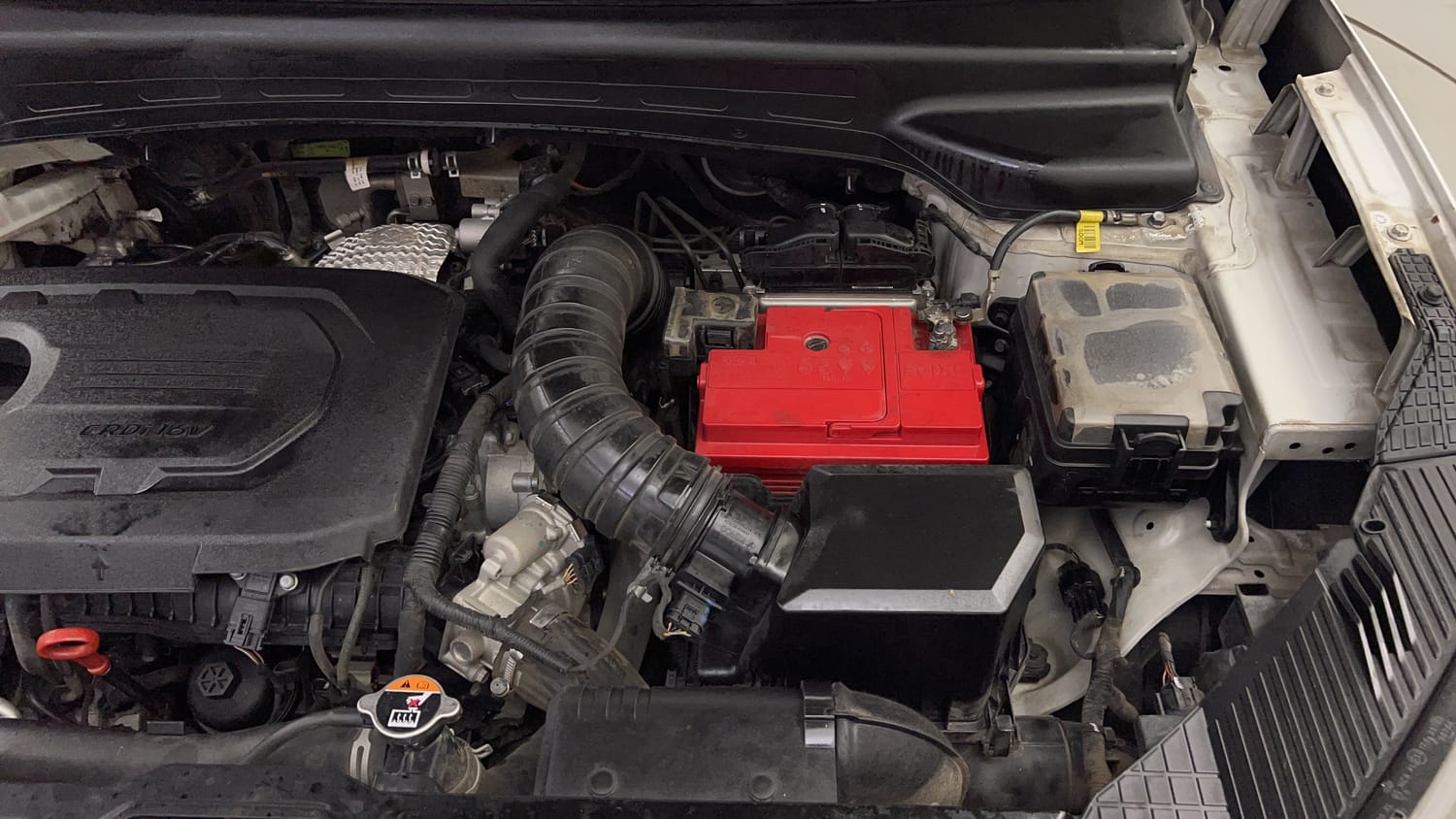 New Hyundai Alcazar engine ENGINE LEFT SIDE VIEW