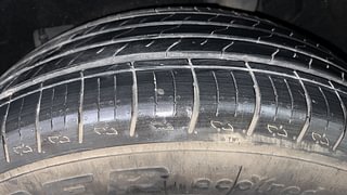 Used 2022 Mahindra XUV700 AX 5 Petrol AT 5 STR Petrol Automatic tyres LEFT REAR TYRE TREAD VIEW