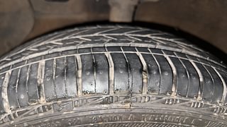 Used 2022 Hyundai Grand i10 Nios Sportz 1.2 Kappa VTVT Petrol Manual tyres LEFT FRONT TYRE TREAD VIEW